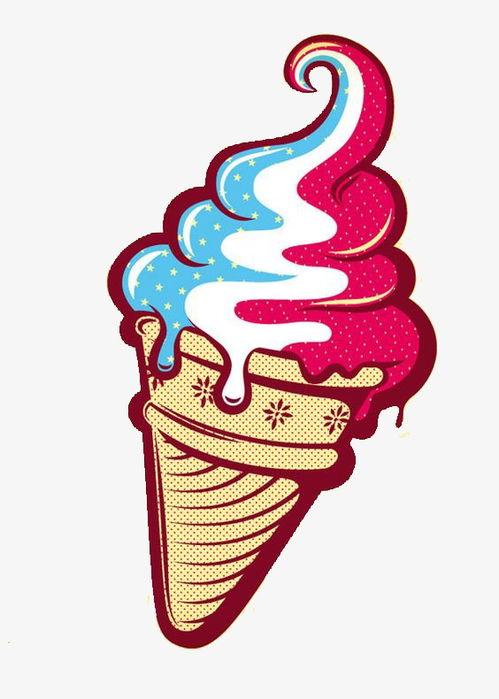 漫画冰激凌,甜蜜诱惑下的奇幻冒险之旅